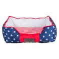 thumbnail image 1 of Cama rectangular para mascotas DII Stars & Stripes pequeña Design Imports CAMZ37192, 1 of 2