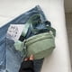 thumbnail image 5 of Pecho para Mujer Riñonera Lona A La Riñonera Bolsas Al Aire Libre (verde), 5 of 9