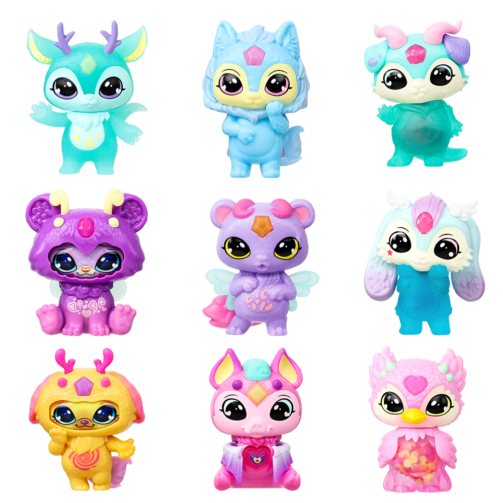 Giochi Preziosi Magix Mixies Mixlings – Twin Pack Crystal Woods: Mini Calderone Con 2 Personaggi Sorpresa E Bacchetta Magica, Per Bambini 5+ Anni
