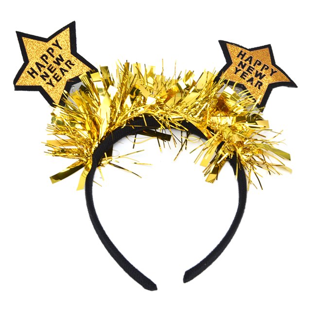 Diadema Con Forma De Estrella, Aro Para El Cabello En Forma De Estrella, Diseño Innovador, Resistencia A La Deformación, Buena Elasticidad Para El Hogar OTVIAP año de oro