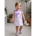 thumbnail image 6 of Toddler Baby Girl Halloween Thanksgiving Outfit Bow Sleeveless Cutest Pumpkin Turkey Dress Clothes, 6 of 8