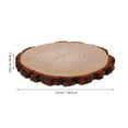 thumbnail image 2 of FENGGUIQU Wood Walk for Garden Garden Stepping Stone Solid Wood 1Pcs, 2 of 7