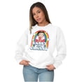 thumbnail image 4 of Betty Boop Sassy and Classy Rainbow Women Plus Size Crewneck Sweatshirt Brisco Brands 3X, 4 of 5