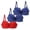 E, variant on Gkeoshab Bras for Women Women's Lace & Embroidery Underwire Bra Thin Plus Size Floral Embroidered Full Cup Bra A 100B