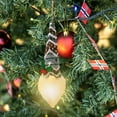 thumbnail image 2 of Lksixu Christmas Tree Glowing Ornaments, Christmas Decorations, Cute Flaceless Gnome Plush Doll with LED Light, Luminous Santa Knitted Hat Christmas Tree Hanging Baubles for Party Wedding Gift, 2 of 5