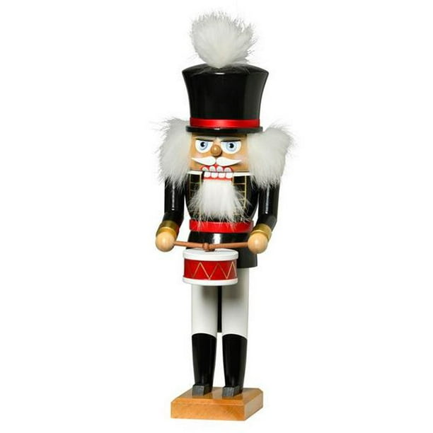 KWO Drummer German Wood Christmas Nutcracker Decoration Made in Germany