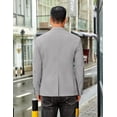 thumbnail image 5 of COOFANDY Men's Casual Regular Fit Blazer Jacket Two Button Suit Jackets Lightweight Sport Coat, 5 of 7