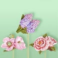 thumbnail image 3 of ABPETE 3 Pcs Resin Flower Wall Hooks Creative Flower Wall Mounted Hooks for Hanging Coat Hat Towel Bag Key Hooks Living Room Bathroom Vintage Wall Decor, 3 of 10