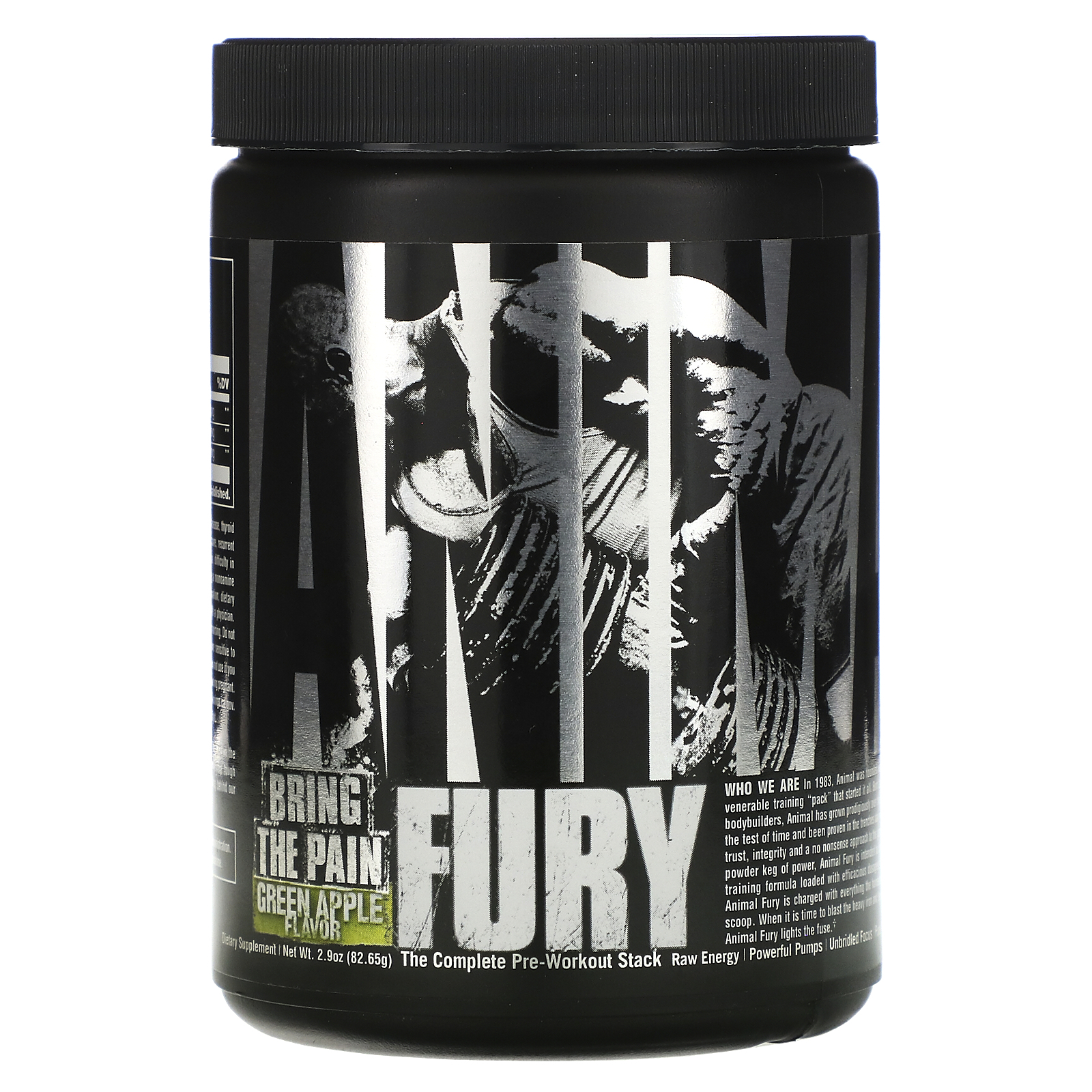 Animal Fury Pre Workout Powder Supplement For Energy And Focus Blue Raspberry 30 Servings Walmart Com