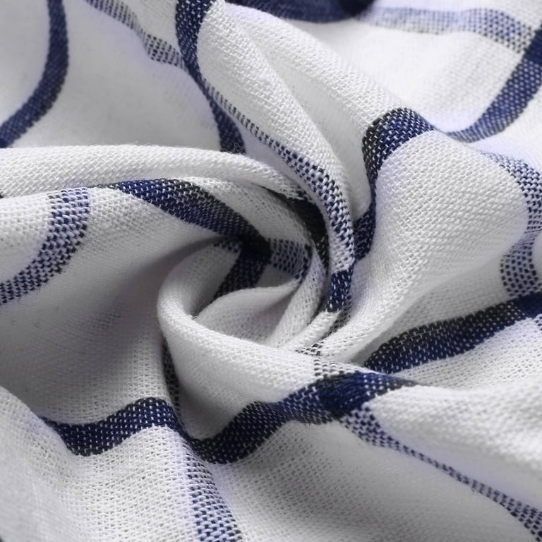 FELPINTER KITCHEN TOWELS (3) WHITE TAN KHAKI DOTS 100% COTTON 19.5