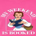 thumbnail image 3 of Disney Beauty & The Beast - Belle My Weekend Is Booked - Juniors Fitted Graphic T-Shirt, 3 of 5