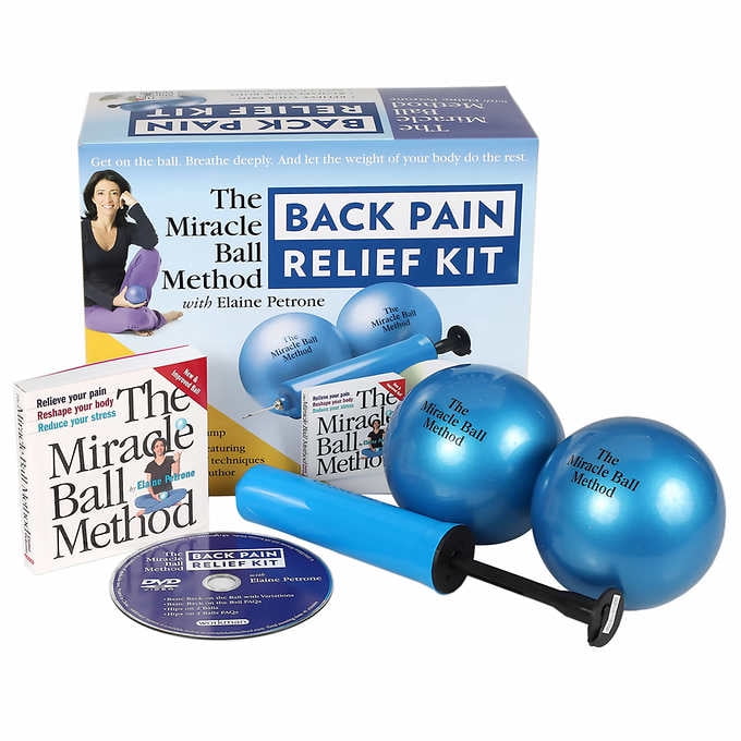 The Miracle Ball Method with Elaine Petrone Back Pain Relief Set
