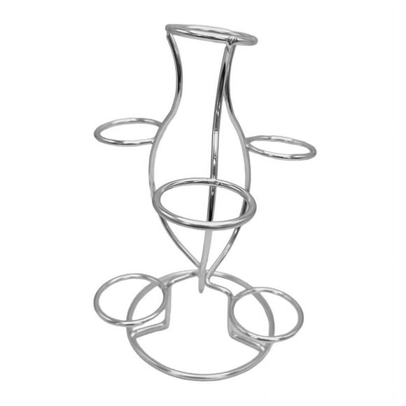 Crystal Seat Spheres Metal Holder Saving Space Multipurpose Display Stand Crystal Base for Bookcase,D