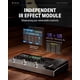 thumbnail image 5 of Pedal Multiefectos de Guitarra Donner Arena 2000 Negro con 278 Efectos y Soporte XLR y MIDI, 5 of 8