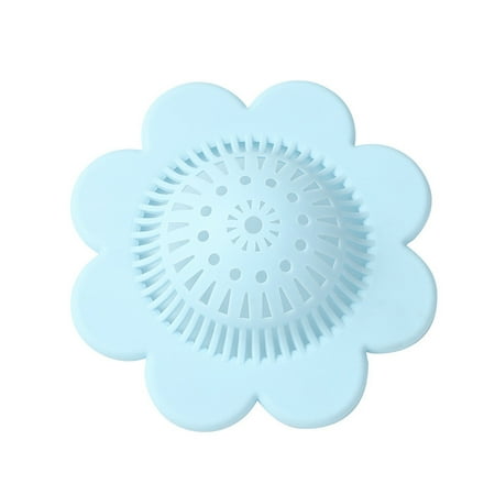 

Drains Protector Flower Shape Drains Hair Catcher Strainer Snare Reusable Plastic Sewer Anti-Clogging Sink Filter
