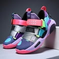 thumbnail image 5 of NIEWTR Toddler Sneakers Lightweight Boys Girls Barefoot Shoes for Walking Running Tennis Playing for Walking, Running, Gym and Fitness Training(A-Purple,2.5), 5 of 8
