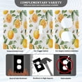 thumbnail image 3 of Yayeee Toggle Light Switch Wall Plate 1-Gang 4.5"x2.7" Home Decorative Outlet Cover, Orange Bees, 3 of 7