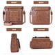 thumbnail image 5 of Bandolera Roulens para mujer, bolso de viaje de piel suave, 5 of 6