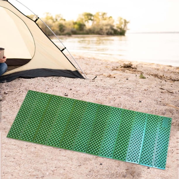 Matelas Gonflable Ultraléger 1 Place - 500g Seulement ! Lit De Camping Pliable Avec Oreiller Intégré, Parfait Pour Randonnée & Festival - Vert