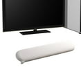 thumbnail image 1 of Reposamuñecas para teclado, almohadilla ergonómica de espuma viscoelástica para escritorio, cojín para reposamuñecas de computadora para mecanógrafos, Blanco, 1 of 8