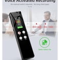 thumbnail image 4 of Digital Voice Recorder for Lectures Meetings Voice Activated Recording Device Recorder ,Portable, 4 of 6