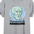 thumbnail image 3 of SpongeBob SquarePants - Unapologetically Handsome - Women's Oversized T-Shirt, 3 of 6