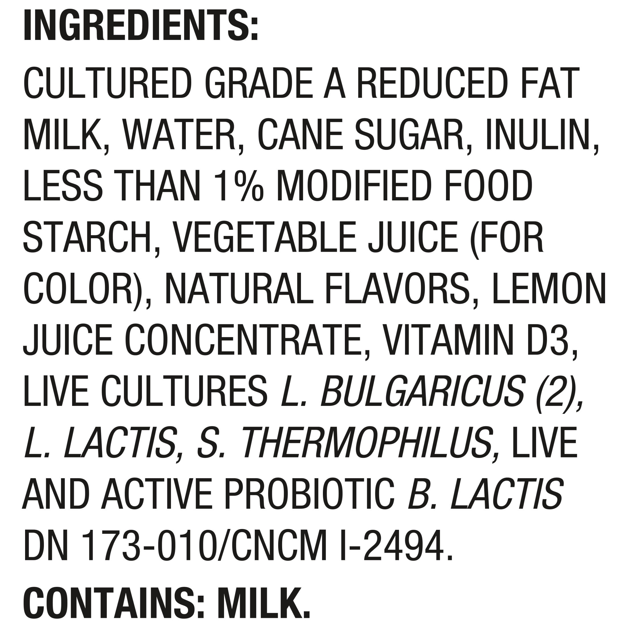 Activia Probiotic Dailies Strawberry Low Fat Probiotic Yogurt Drinks, Helps Support Gut Health, 3.1 fl oz, 8 Count
