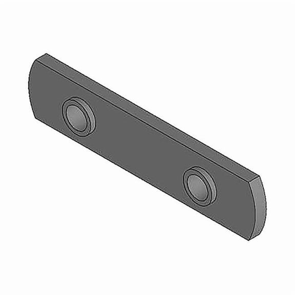 EconomyT-Nut,Steel,BlackZinc-Plated,PK4 096E45M8S04