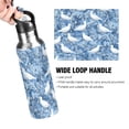 thumbnail image 4 of Doves Pattern 600ml Double Walled Stainless Steel LeakProof Sports Bottle Thermo 8h, 4 of 9