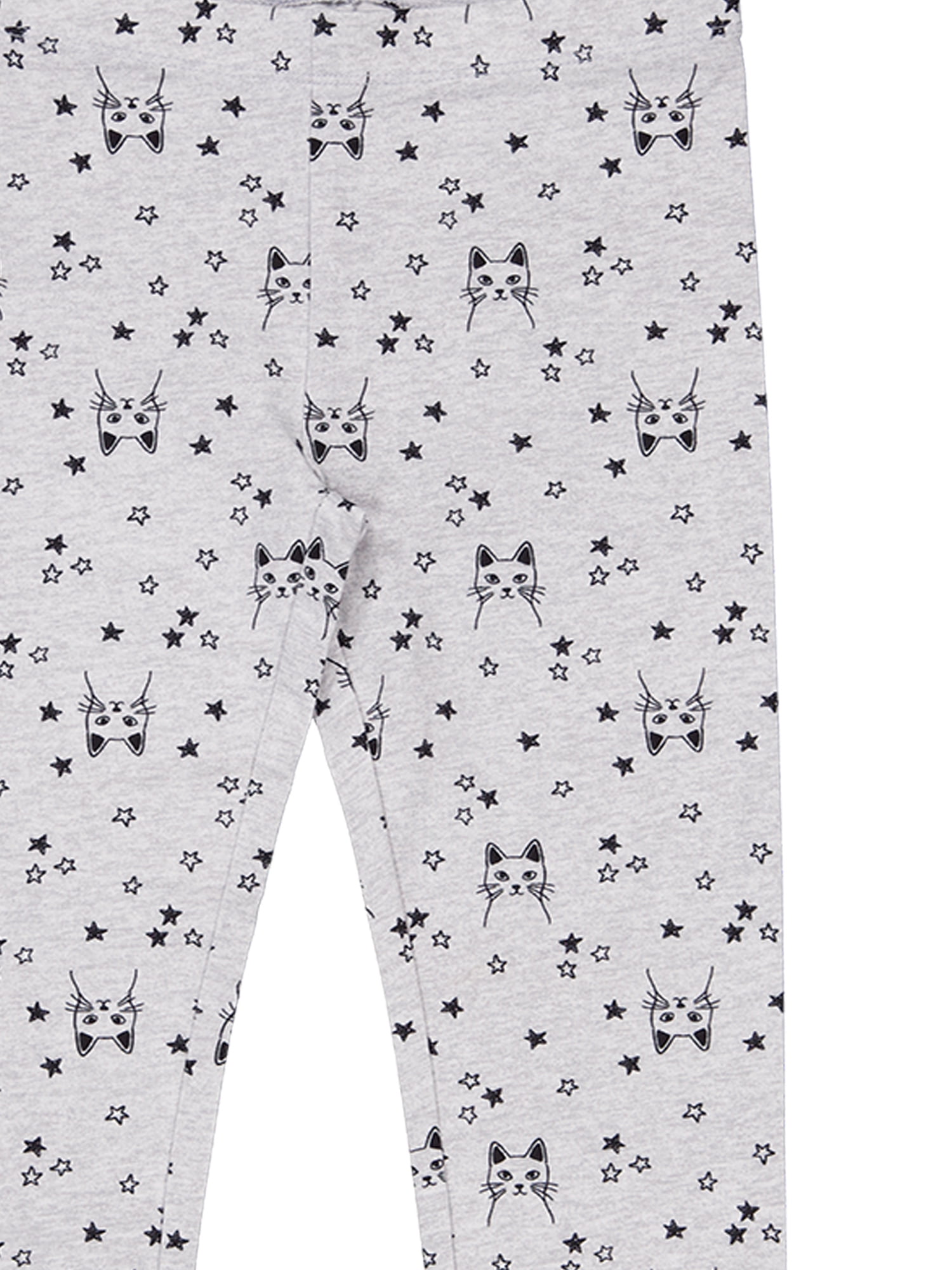 Wonder Nation Girls Kid Tough Leggings, 3-Pack, Sizes 4-18 & Plus