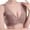 Coffee, variant on hotojiny Women’s Front Closure Lace Bra Push Up Wireless Bralettes Full Coverage No Underwire Everyday Comfort Bras