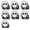 #2-White【20x Disposable Paper Towels】, variant on 20PCS Pumpkin and Witch Hat Shaped Paper Napkins, Disposable Cocktail Napkins with Spooky Designs, for Halloween Party Table Decorations, Lazyguy