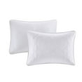 thumbnail image 5 of 3 Piece Reversible Bedspread Set,White Polyester Household Supplies Décor Bedding Bedding Sets, 5 of 13