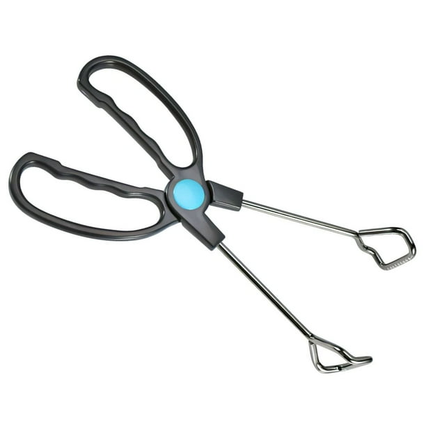 Yuarrent Barbeque Portable Food Serving Scissor Bakery Toast Beef Tong Chicken Duck Salad Vegetable Bread Tool Pork Picking Tongs Cocina y Comedor