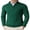 A-Dark Green, variant on Mens Slim Fit 1/4 Zip Up Mock Neck Polo Sweater Casual Long Sleeve Sweater Pullover Sweaters