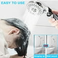Shower Head High Pressure Handheld Shower Head with Water Stop Button
