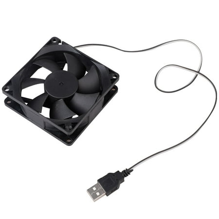 5V 80mm Computer Fan Portable USB Cooler Small PC CPU Cooling Computer Components Cooling Accessories Low Noise