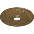 thumbnail image 3 of Ekena Millwork 17 1/2"OD x 3 5/8"ID x 1"P Munich Ceiling Medallion (Fits Canopies up to 5 5/8"), Hand-Painted Rubbed Bronze, 3 of 6