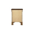 thumbnail image 5 of Homestock Vintage Visions Nightstand With Dovetailed Drawers and Traditional Design, Ideal for Storing Bedside Essentials with Lasting Durability-Color:Cappuccino,Size:3 Drawer, 5 of 6