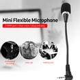 thumbnail image 2 of Mini micrófono flexible Micrófono de condensador omnidireccional de 3,5 mm Sonido excelente, 2 of 8