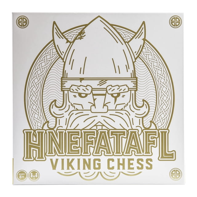 Juego de Estrategia Hnefatafl Marbles para Dos Jugadores con Tablero de madera para Niños y adultos