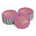 thumbnail image 2 of Inkdotpot Ready To Pop Baby Shower Bottle Tag Real Gold Foil Favor Hang Tags Pack Of 100, 2 of 7