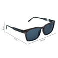 thumbnail image 3 of Lentes de Sol LA Express Para Hombre Casual Cuadrado Gris Unitalla, 3 of 4