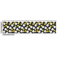thumbnail image 3 of Ambesonne Floral Fabric by the Yard Upholstery, Vintage Flowers Minimalist, 5 Yards, Earth Yellow and Blue Grey, 3 of 5
