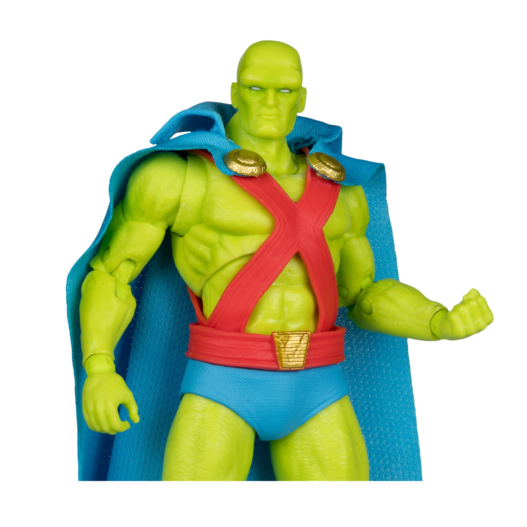 DC 7in Action Figure with Comic - Martian Manhunter - McFarlane Toys