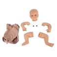 thumbnail image 4 of Kits de muñecas renacidas de 20 pulgadas de vinilo de tacto suave, realistas, sin pintar, sin terminar, piezas de muñeca bebé DIY, 4 of 14