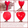thumbnail image 3 of Rêves en Fleurs, Ballons Rouges et Blancs pour Vos Événements les Plus Chers, Ballons en Forme de Cœur de Couleur Unie, Décorations de Fête Qui Parlent d'Amour, Ballons en Latex Durables pour Mariages, 3 of 7