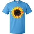 thumbnail image 3 of Inktastic Summer Grunge Sunflower T-Shirt, 3 of 5