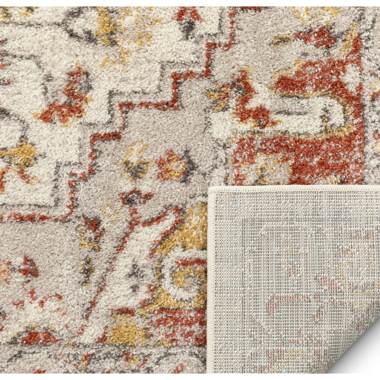 R1003 vintage handmade Caucasian area rug 3'4” x 3'7” – Perfectpiece Home