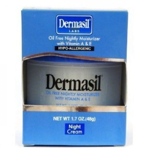 dermasil oil free night cream